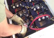 Maintenance and repair of all types of batteries